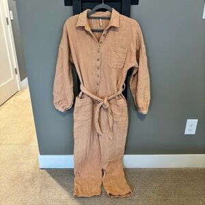 Free People Cotton Jumpsuit - size S